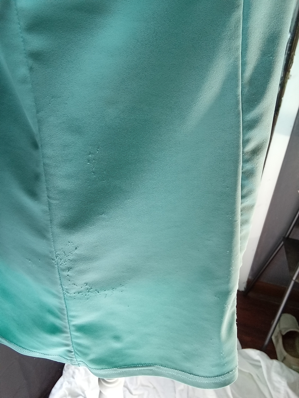 ARYEH Sleeveless Ruffle Polo Top in‎ Aqua 👠 - Picture 5 of 6